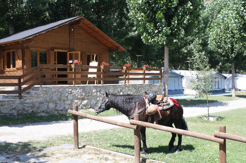 Bungalows Nou Camping La Guingueta D'Aneu Bagian luar foto
